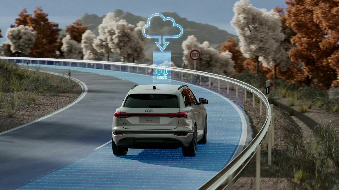 Audi Q6 e-tron – Driver assist systems – Animation