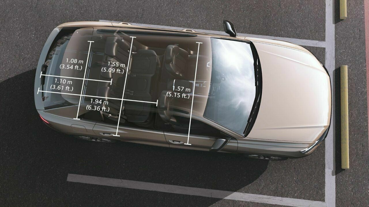 Audi Q8 – Interior – package and variability – Animation