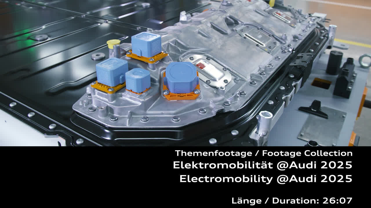 Electromobility @Audi 2025 – Footage