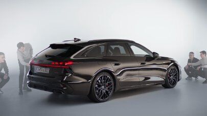 Audi A6 Avant highlights (vertical)