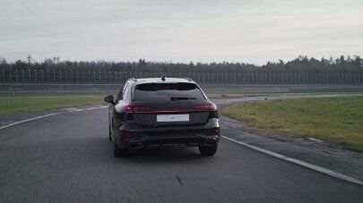 The technology of the Audi A6 Avant (vertical)