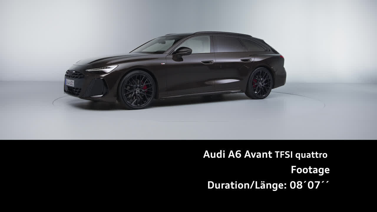 Audi A6 Avant – Footage (Studio)