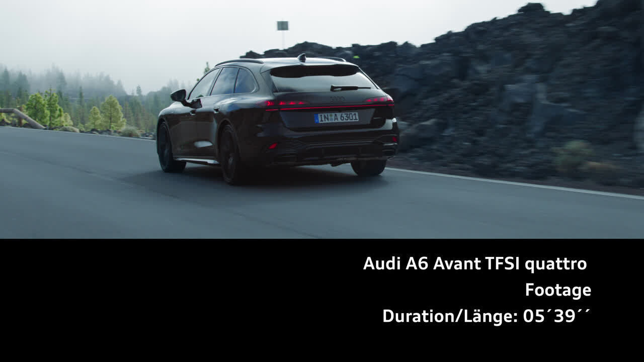 Audi A6 Avant – Footage (dynamisch)