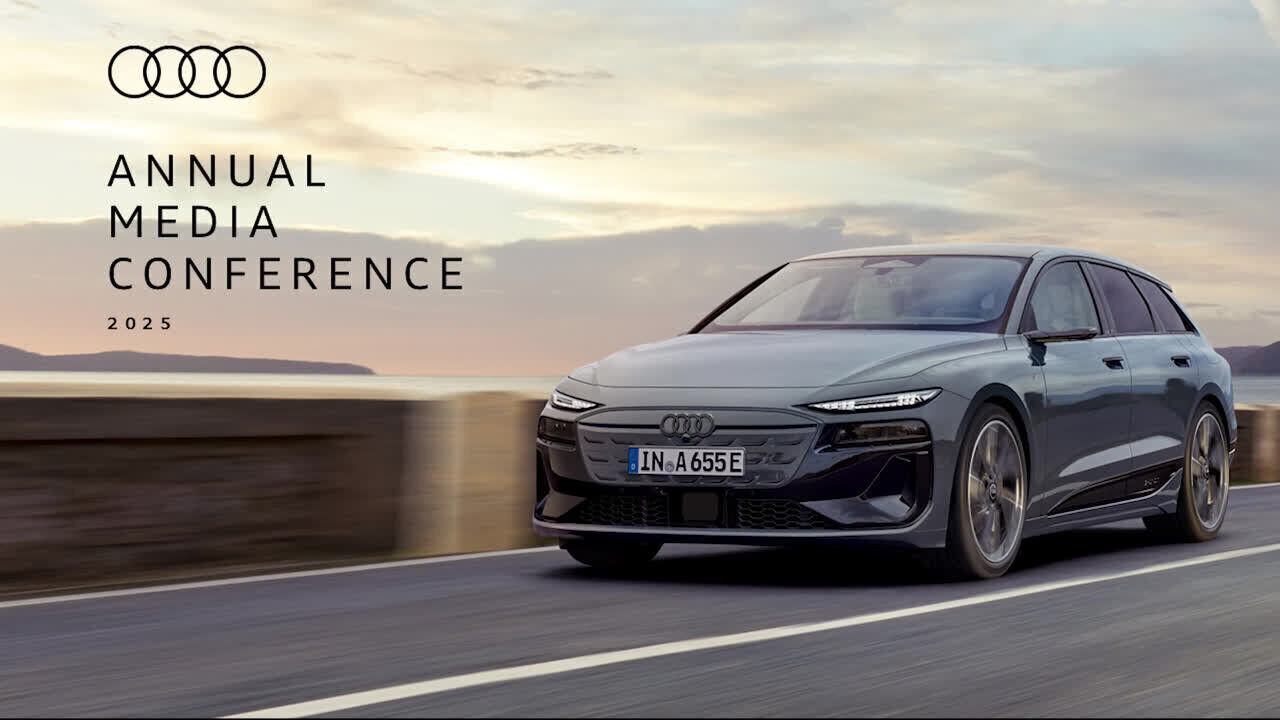 Annual Media Conference 2025 der AUDI AG
