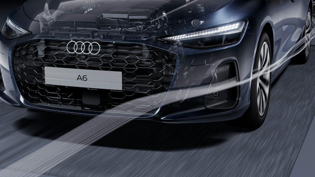 Audi A6 Sedan – Aerodynamics – Animation