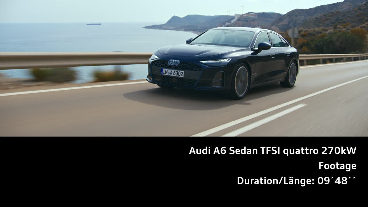 Audi A6 Sedan – Footage (dynamic)