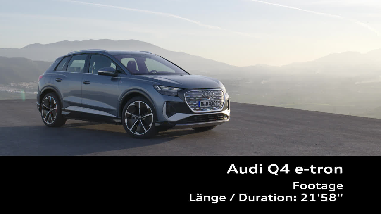 Audi Q4 e-tron – Footage (on location)