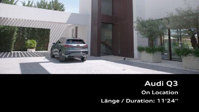 Audi Q3 SUV – Footage (dynamic, vertical)