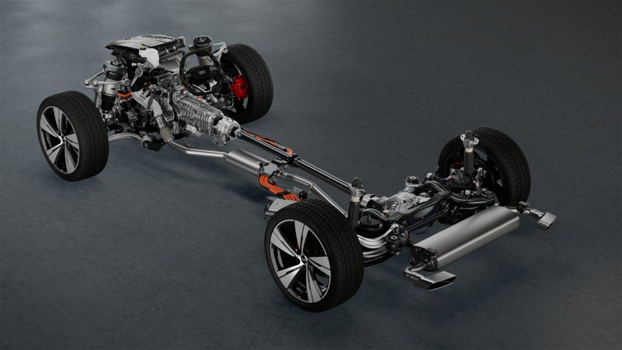 Audi Q5 e-hybrid – Plug-In-Hybrid-Antrieb – Animation