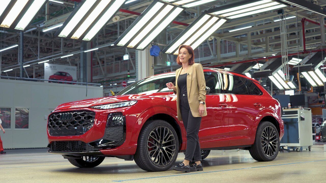 Die Produktion des Audi Q3 SUV in Győr