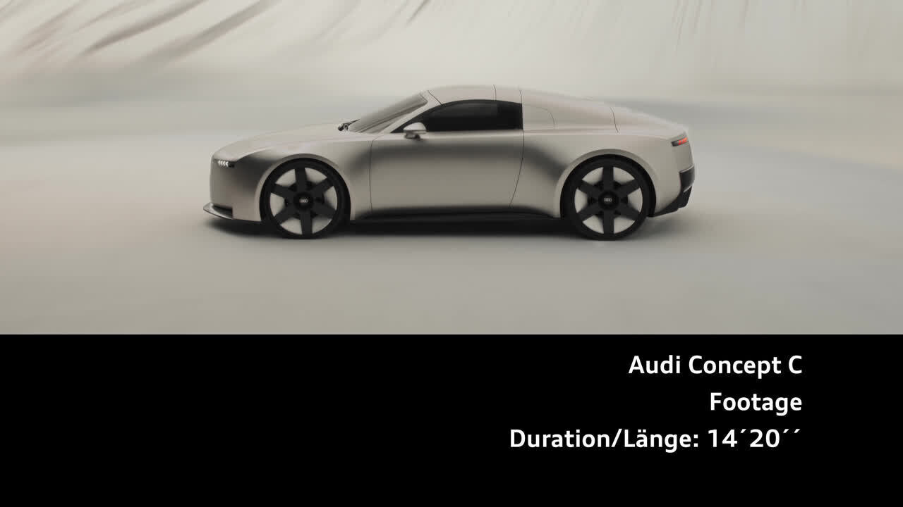 Audi Concept C – Footage (Studio)