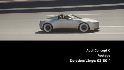 Audi Concept C – Footage (dynamic, vertical)