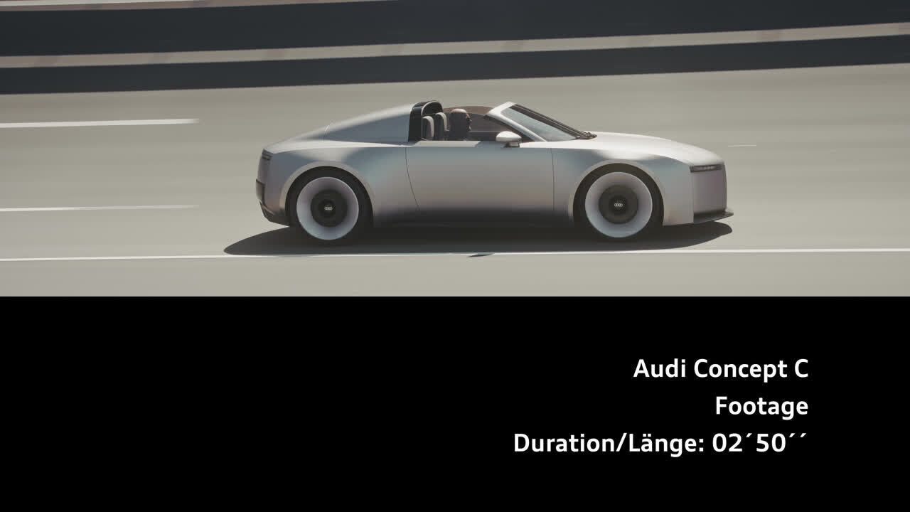 Audi Concept C – Footage (dynamic)