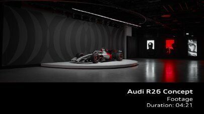 Audi R26 Concept – Footage (on location, vertical)
