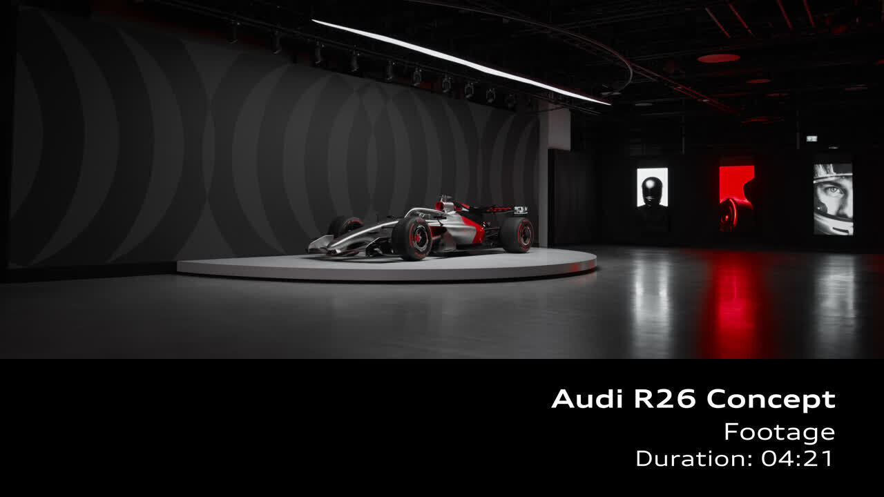 Audi R26 Concept – Footage (On-Location)