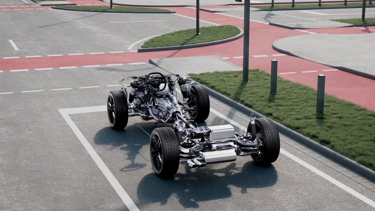 Audi Q5 SUV – 3.0 V6 TDI with MHEV plus technology – Animation