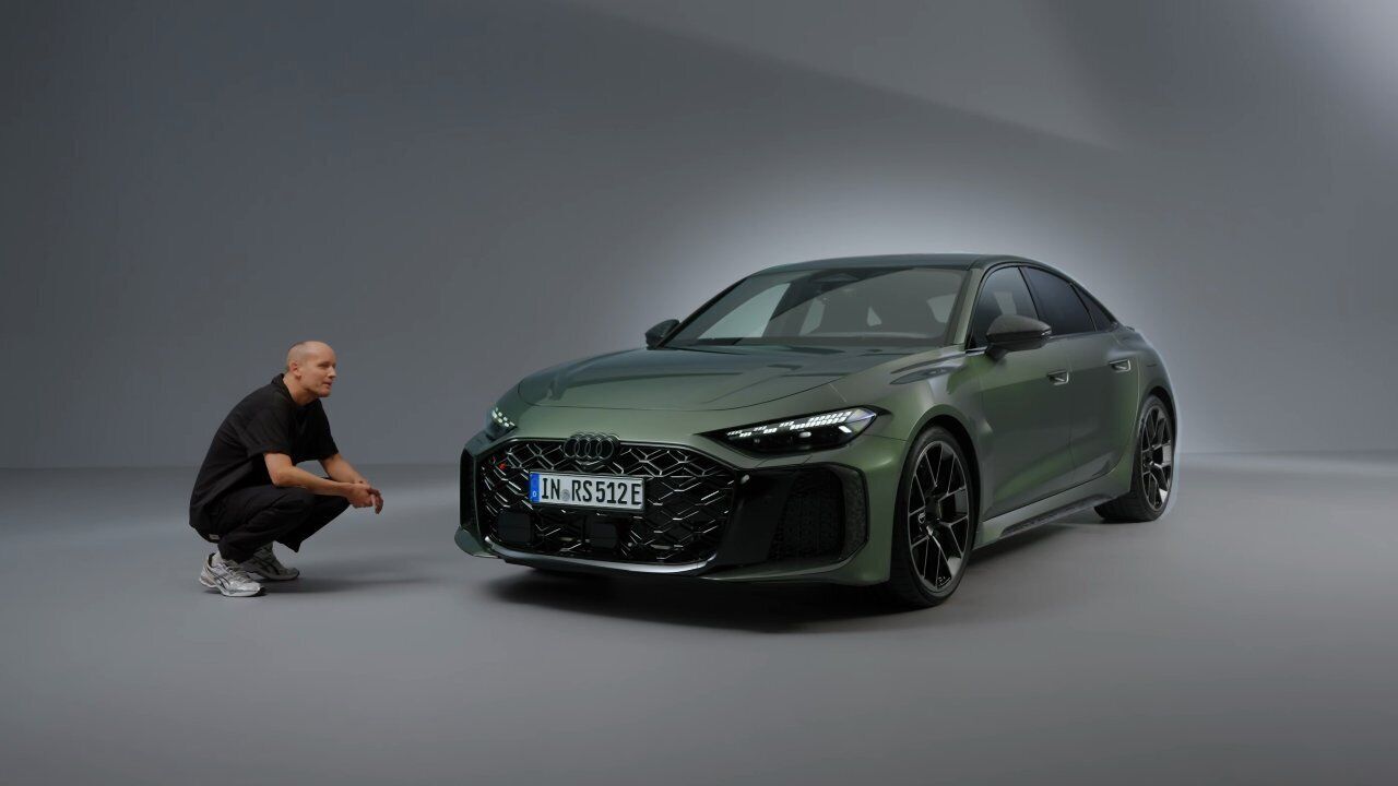 The design of the Audi RS 5