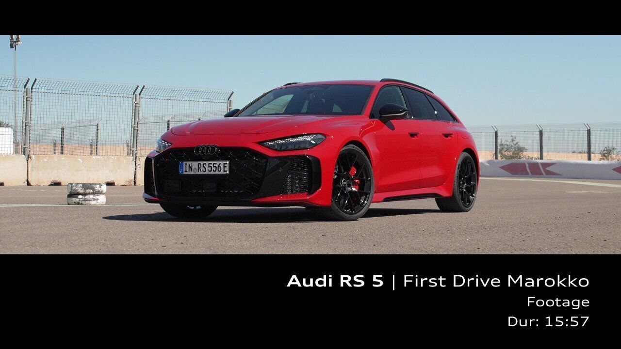 Audi RS 5 Avant – Footage (On-Location)