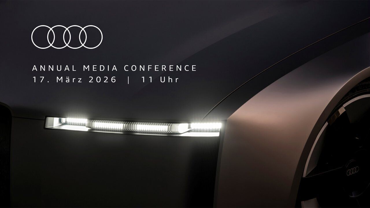 Annual Media Conference 2026 der AUDI AG