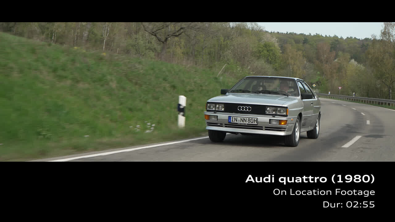 Audi quattro (1980) – Footage (on location)