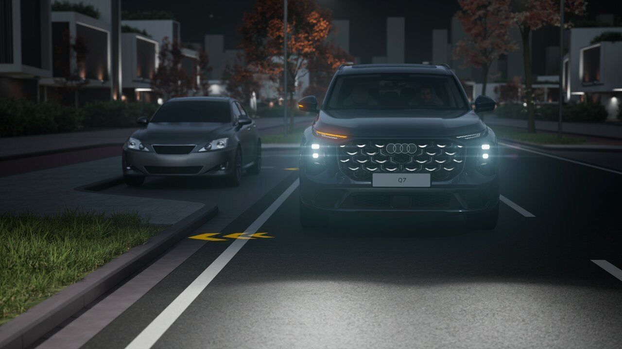 Audi Q7 – Lighting technology – Animation
