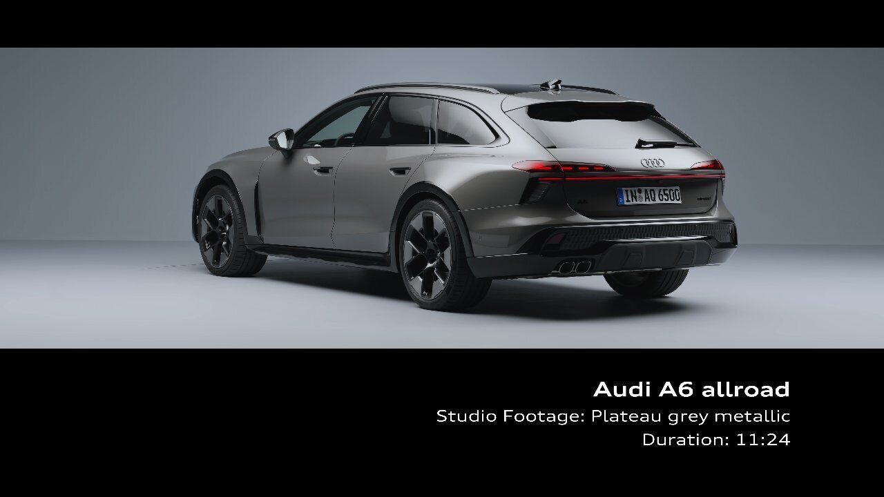 Audi A6 allroad – Footage (Studio)