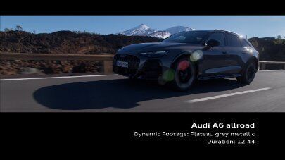 Audi A6 allroad – Footage (dynamic, vertical)