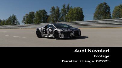 Audi Nuvolari prototype – Footage (on location, vertical)